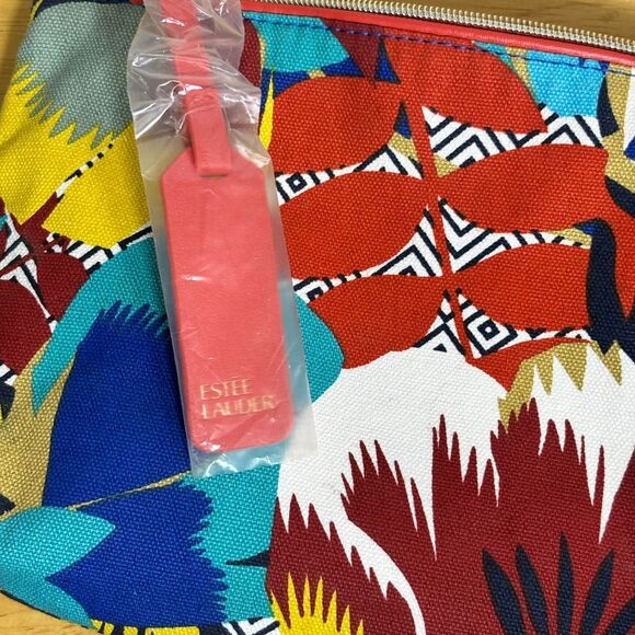 Estee Lauder Cosmetic Makeup Travel Bag (Port of Call Collection-Riviera Maya) - Picture 5 of 6